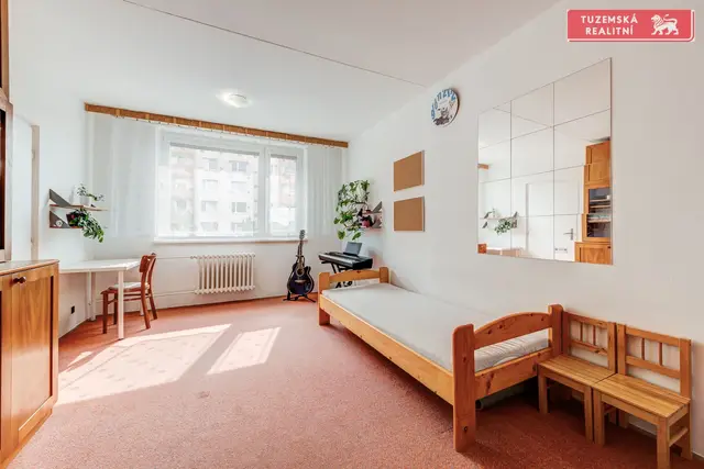 Velký byt 4+1 se zasklenou lodžií, výtahem, umístěný na skvělém místě v Blansku. — fotografie 4