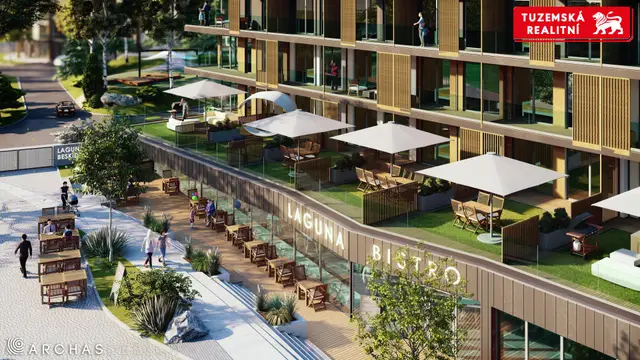 Zlatá žíla. Apartmánový komplex Laguna Beskidów. Investiční apartmány s 10letou návratností. 1+kk. — fotografie 4