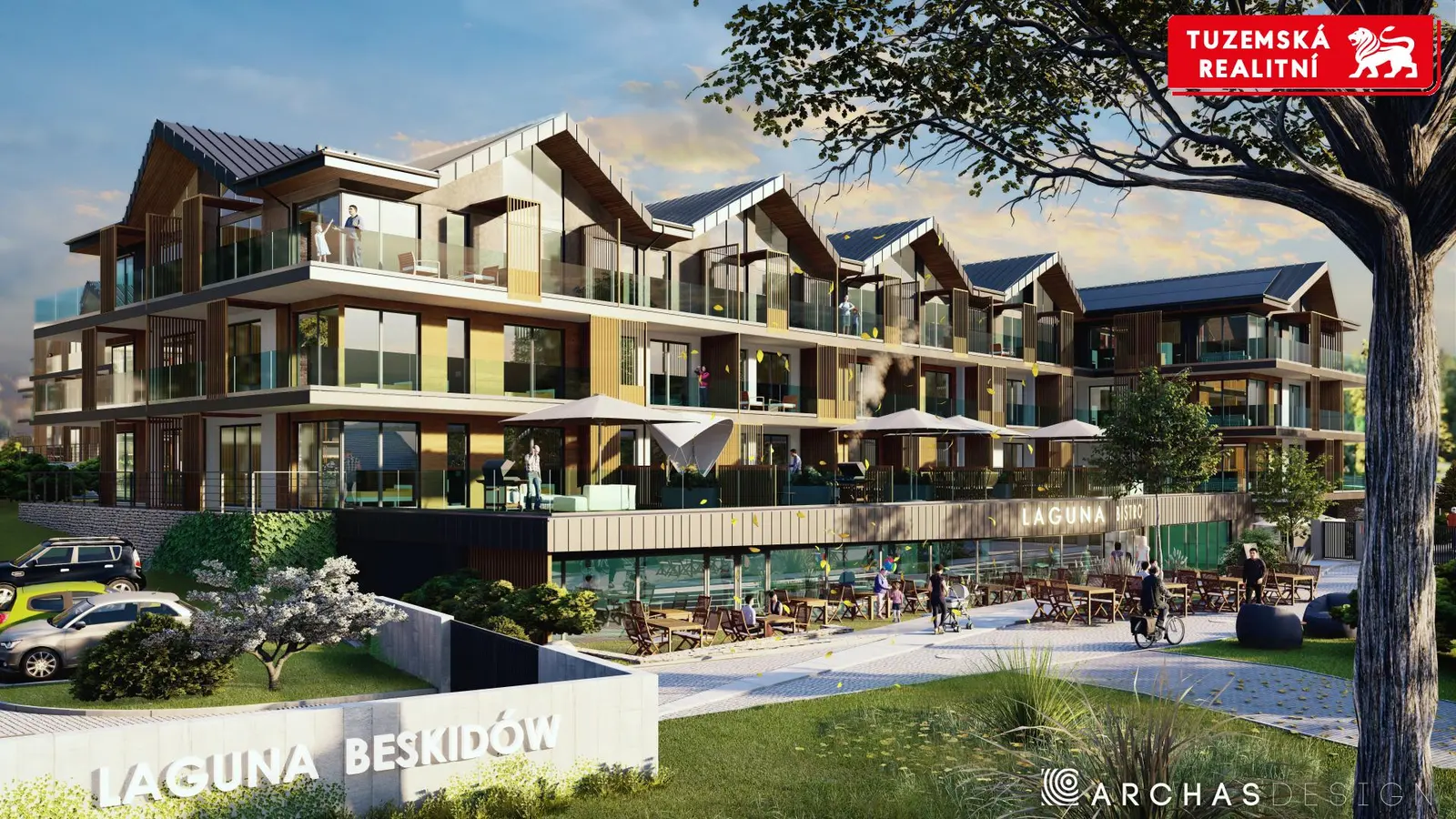 Investujte do ráje: Apartmány s výhledem na Živecké jezero.