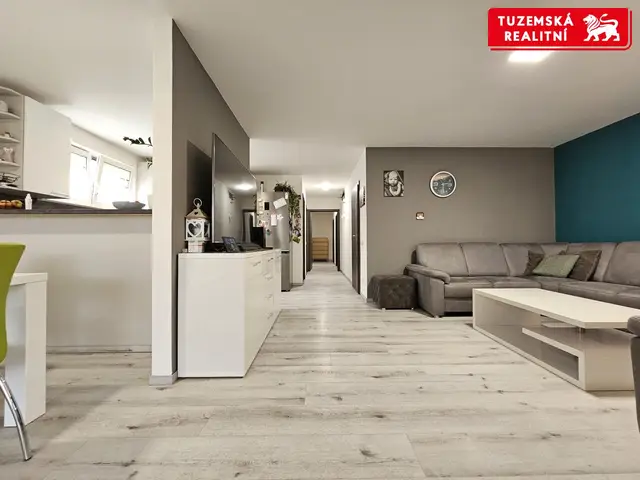 Zděná novostavba přízemního RD 4+kk s pergolou a zahradou v obci Hnojice u Šternberka. — fotografie 5