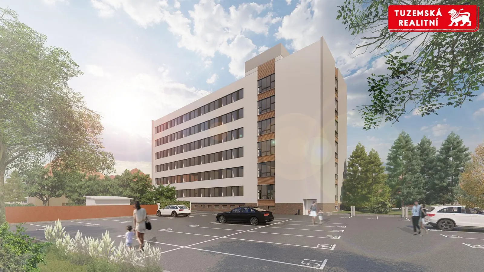 Padesát tři nových bytů v Šumperku na Lidické. 2+kk, 3+kk, 4+kk s výměrou od 35m2 do 90m2.