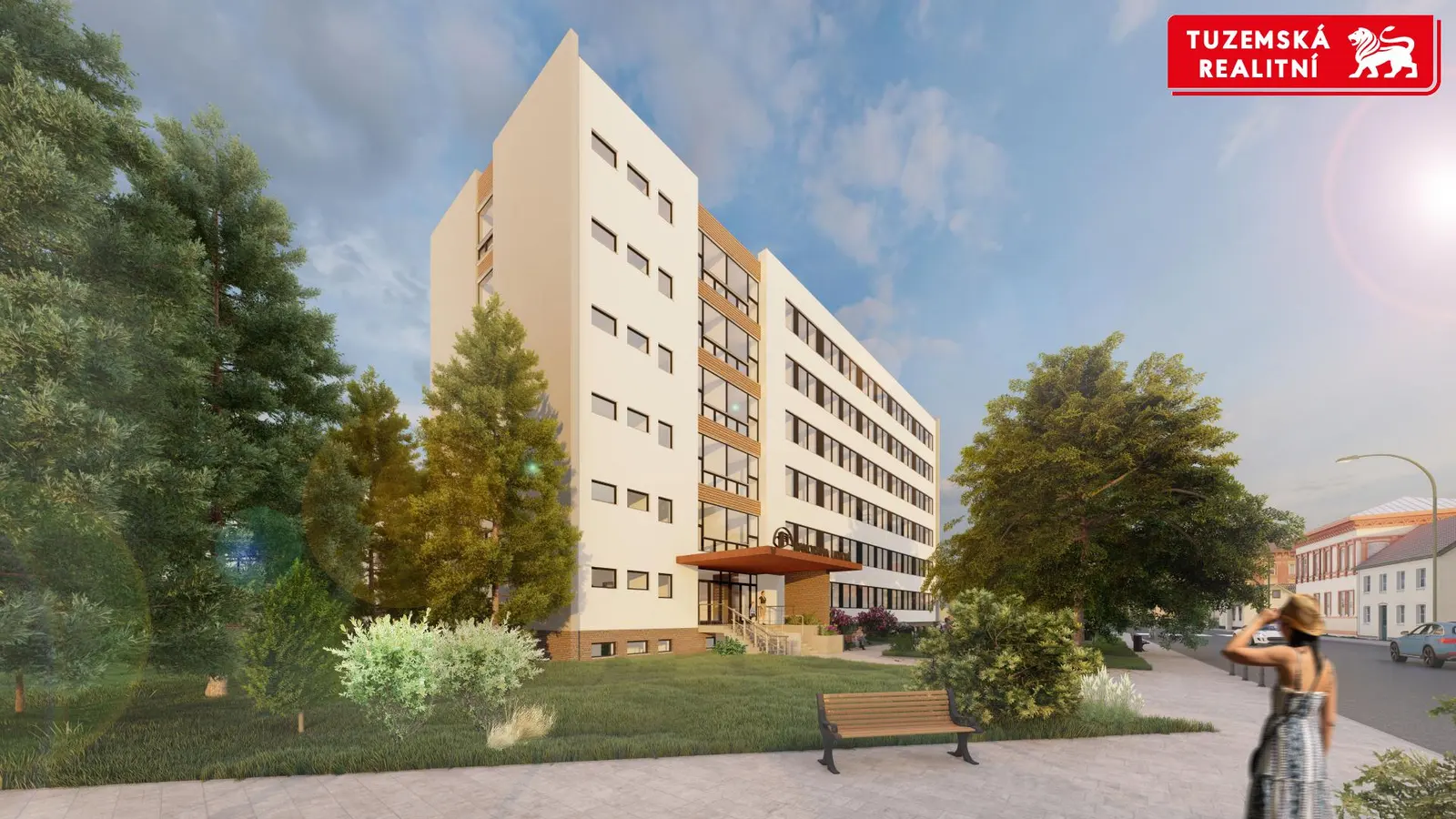 Padesát tři nových bytů v Šumperku na Lidické. 2+kk, 3+kk, 4+kk s výměrou od 35m2 do 90m2.