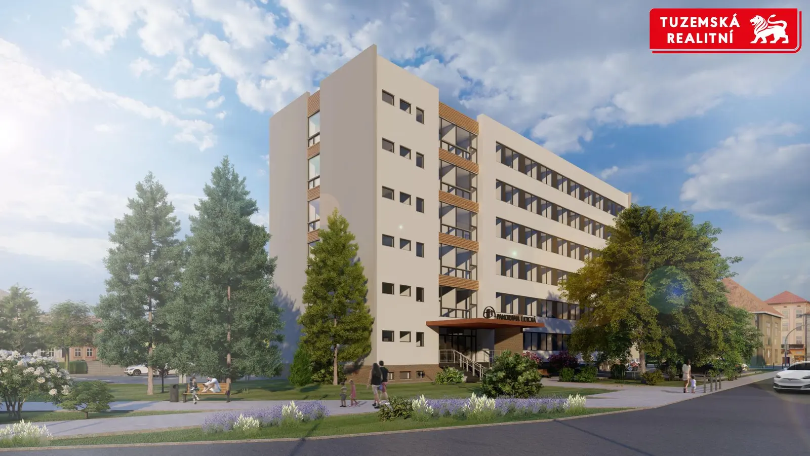 Padesát tři nových bytů v Šumperku na Lidické. 2+kk, 3+kk, 4+kk s výměrou od 35m2 do 90m2.