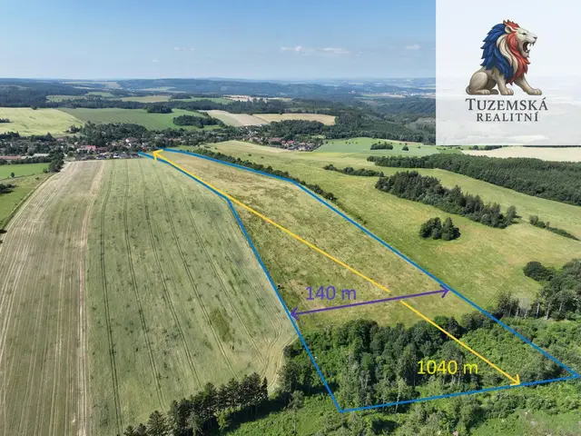 Diamant mezi pozemky, Kořenec u Boskovic. — fotografie 3