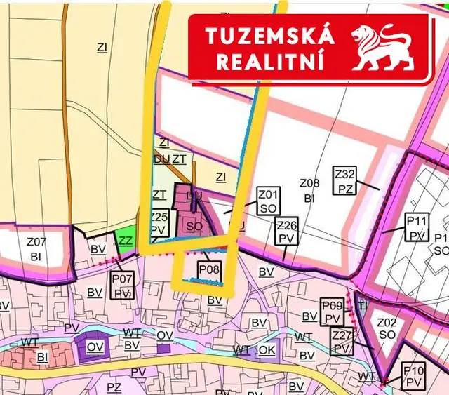 Diamant mezi pozemky se zemědělskou usedlostí, Kořenec u Boskovic. — fotografie 3