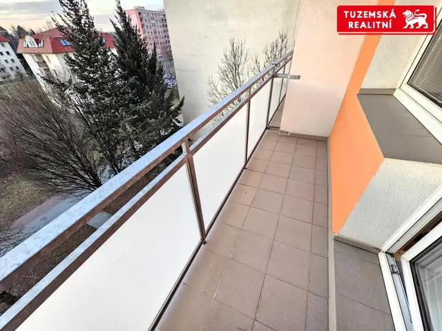 Družstevní byt 1+1, se 2 lodžiemi s hezkým výhledem na Olomouc, na ulici Politických vězňů. — fotografie 2