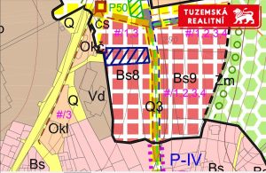 Stavební pozemek č. 6, o ploše 1071 m2 na rodinný dům v Ráječku u Blanska