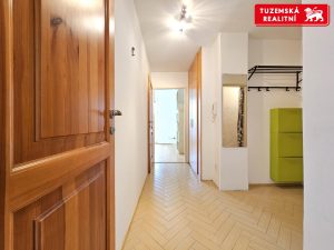 Pronájem pěkného částečně vybaveného bytu 2+kk, 53m2, s balkónem v Brně na Lesné.