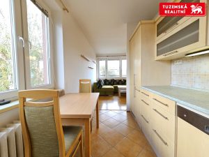 Pronájem pěkného částečně vybaveného bytu 2+kk, 53m2, s balkónem v Brně na Lesné.