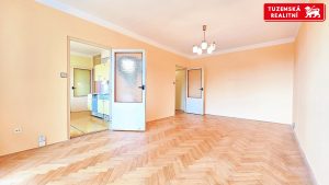 Útulný byt 3+1 se samostatnými pokoji a dvěma lodžiemi v Brně Žabovřeskách .