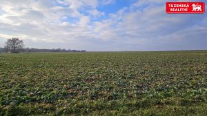 Velký potenciál stavebních pozemků skýtá tento zemědělský pozemek,  Paseka u Šternberka.