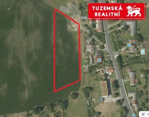 Velký potenciál stavebních pozemků skýtá tento zemědělský pozemek,  Paseka u Šternberka.